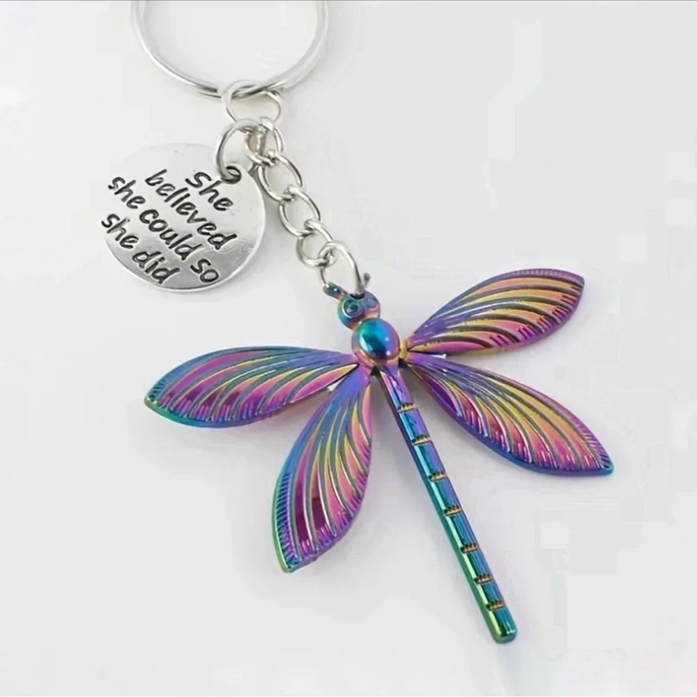 Firefly Keychain Charm Pendant Backpack Bag Charm Velvet Gift Pouch 2 Pieces